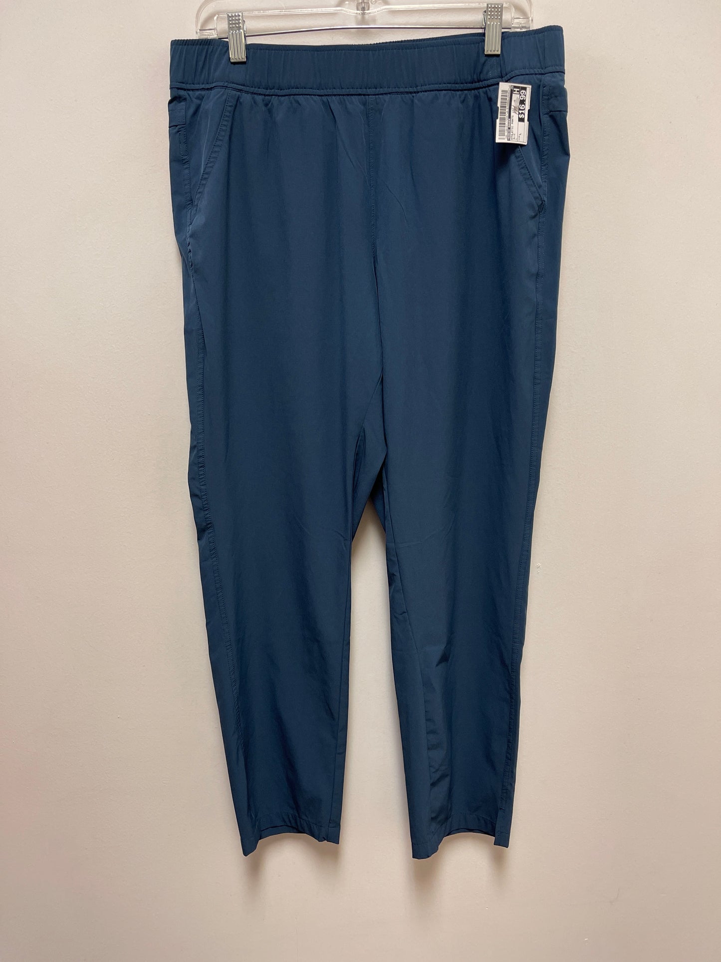 Athletic Pants By Eddie Bauer In Blue, Size: L