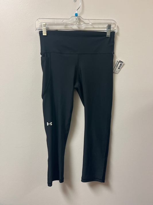 Athletic Capris By Under Armour In Black, Size: S