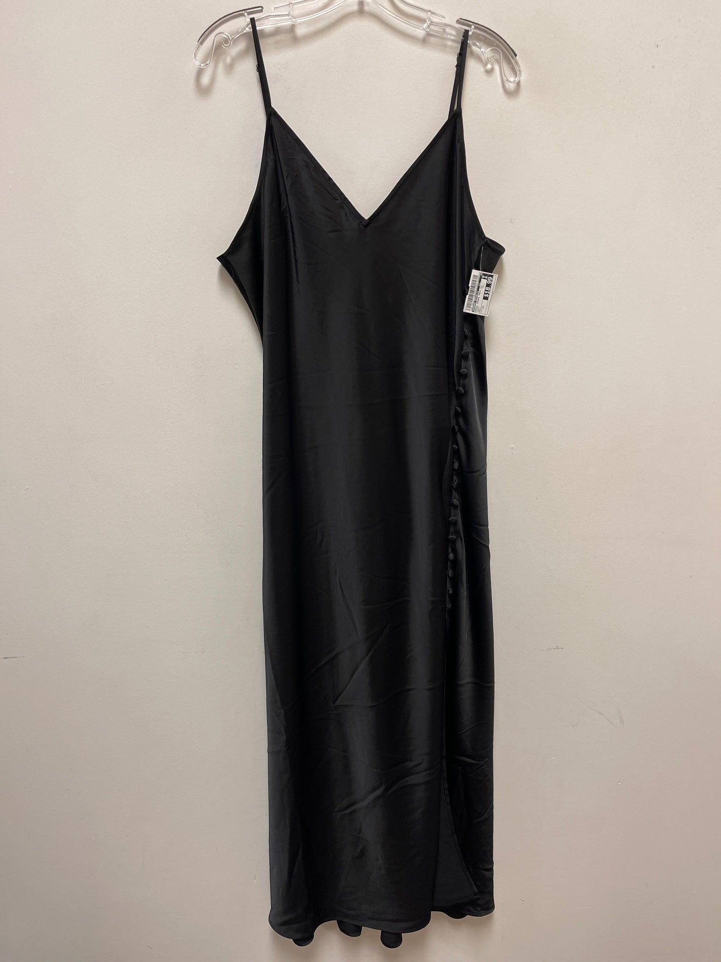 Dress Casual Maxi By Banana Republic In Black, Size: 1x