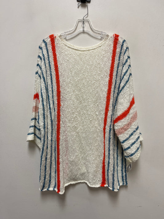 Sweater By Clothes Mentor In Striped Pattern, Size: 2x