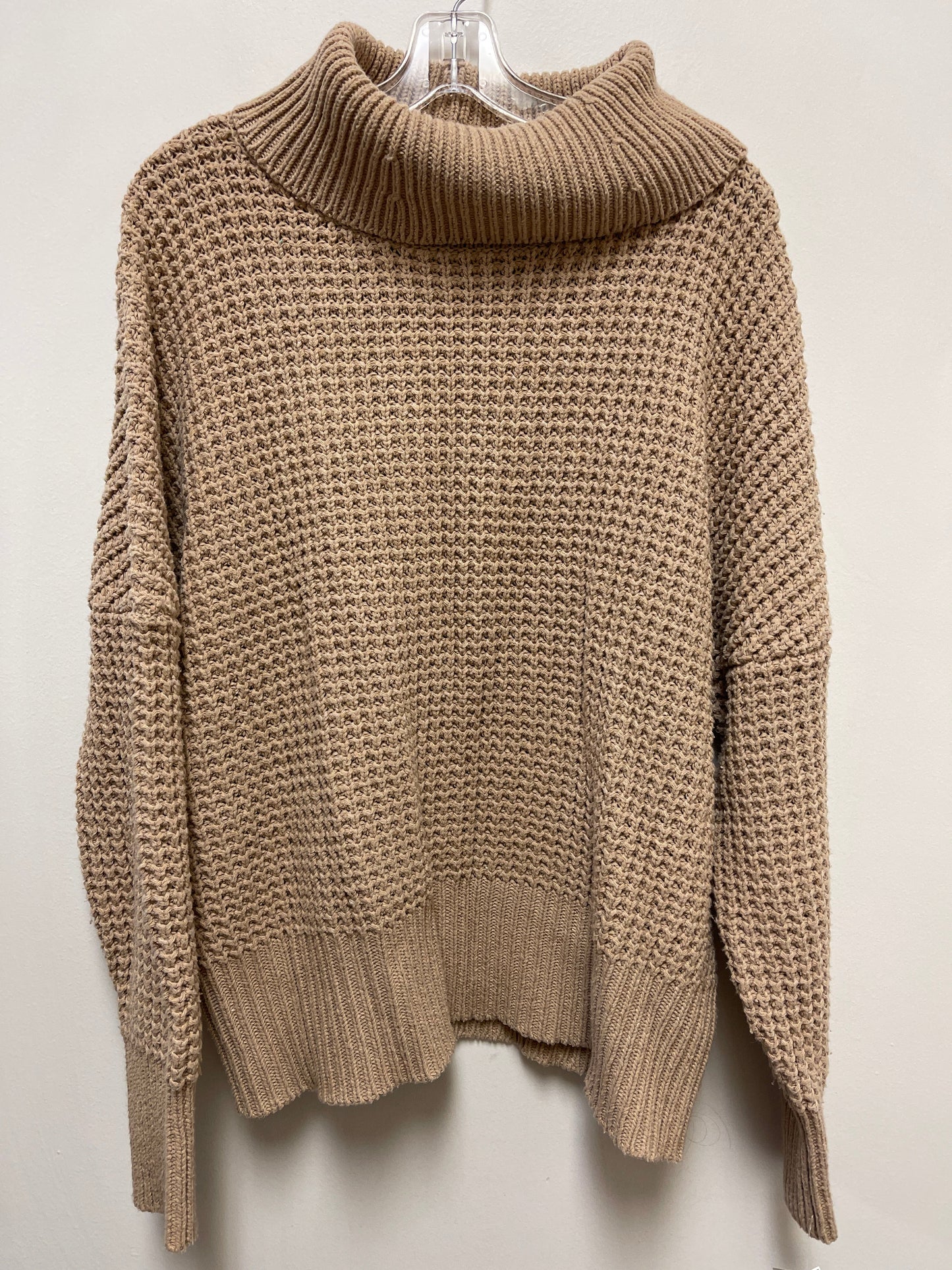 Sweater By Mudpie In Tan, Size: L