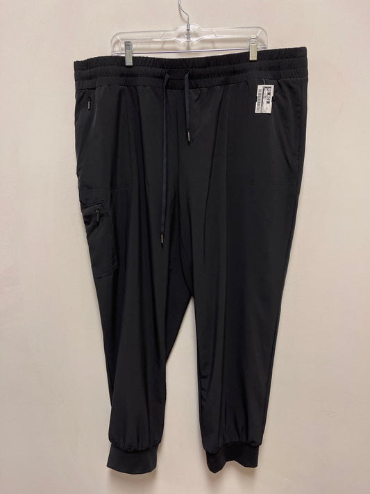 Athletic Pants By Chicos In Black, Size: 20