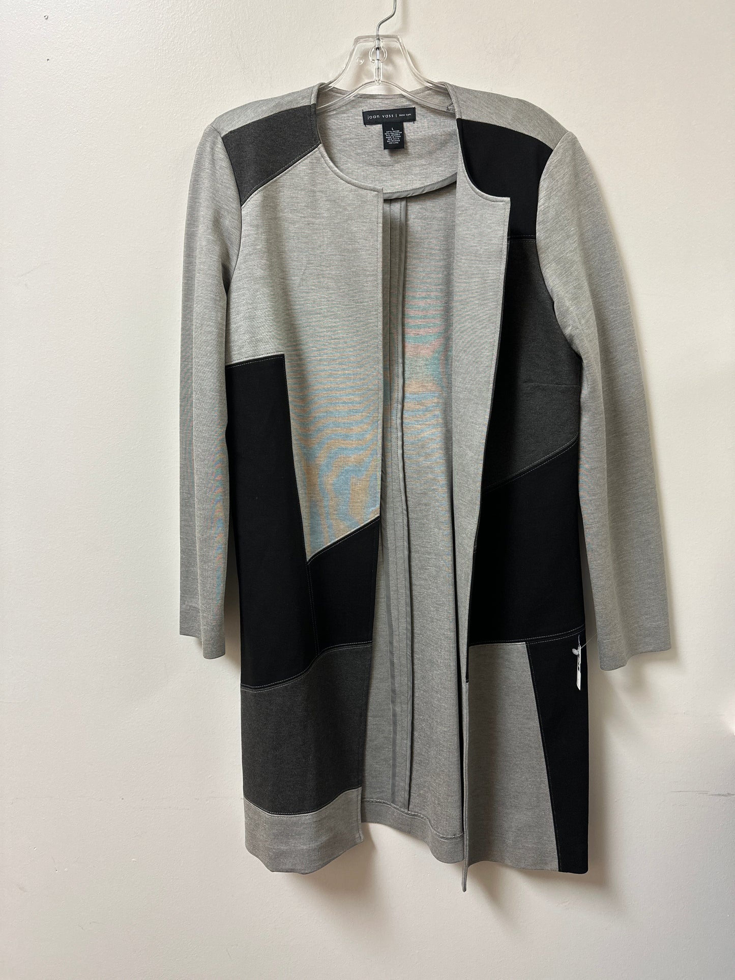 Coat Other By Joan Vass In Grey, Size: L