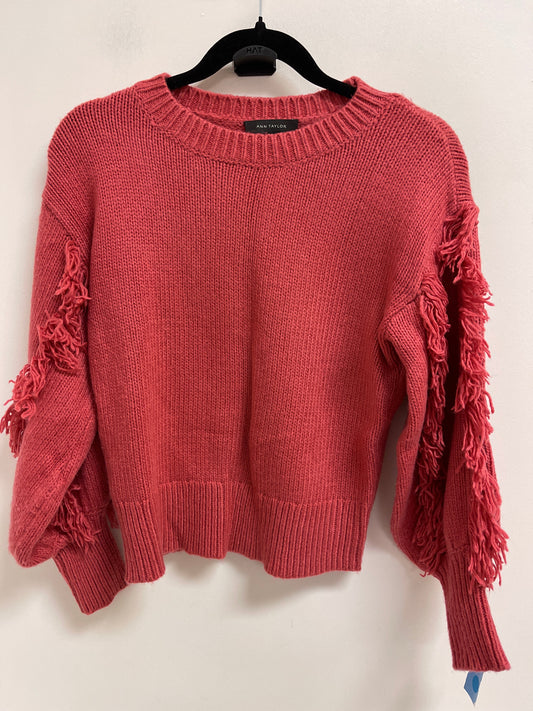 Sweater By Ann Taylor In Pink, Size: Xs