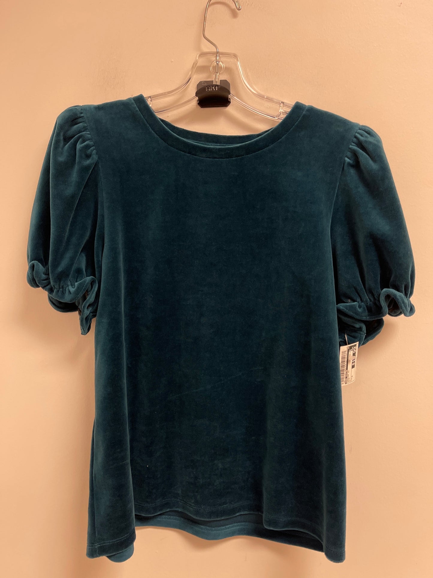 Sweater Short Sleeve By Ann Taylor In Blue, Size: M