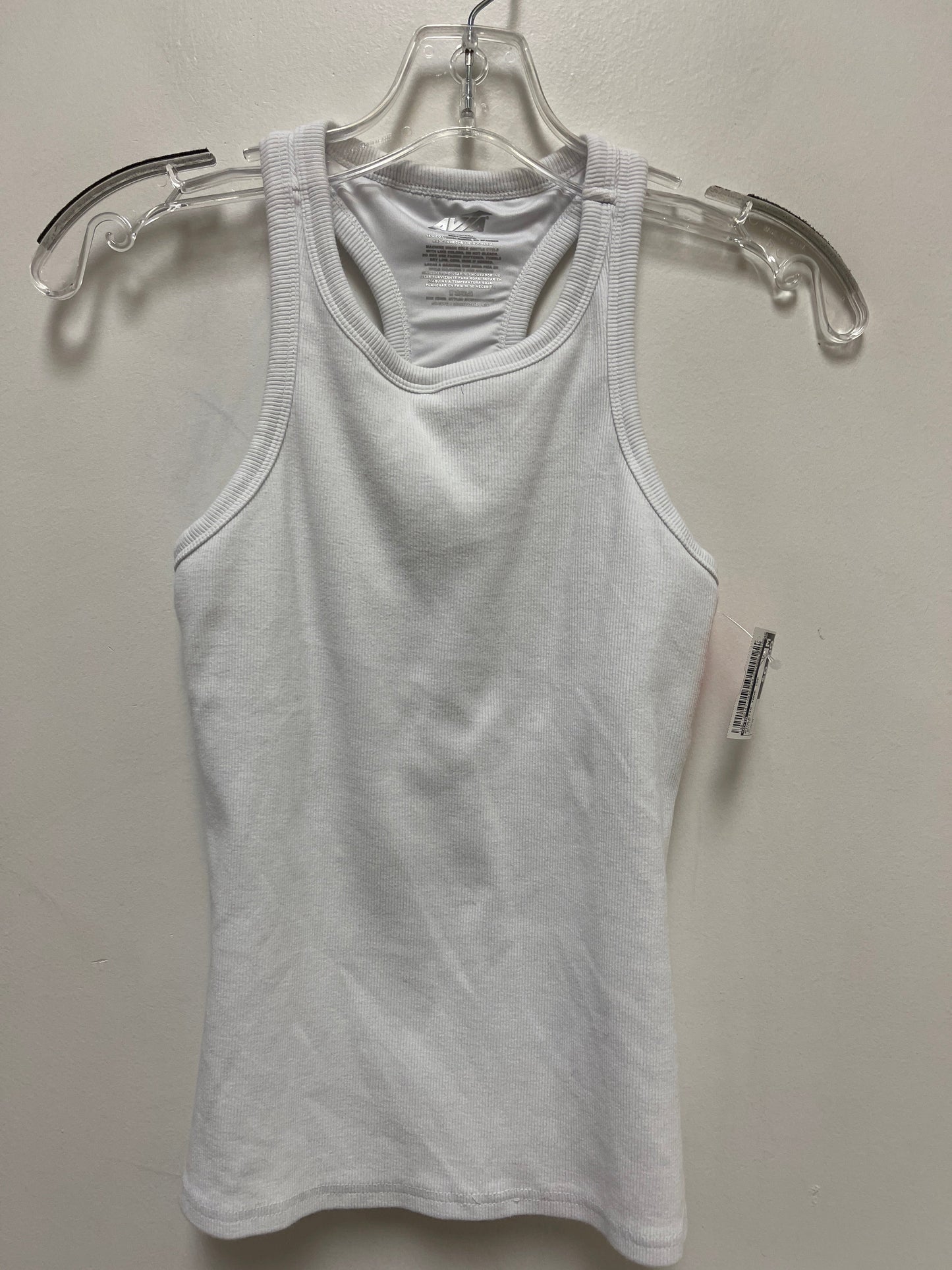 Athletic Tank Top By Avia In White, Size: M