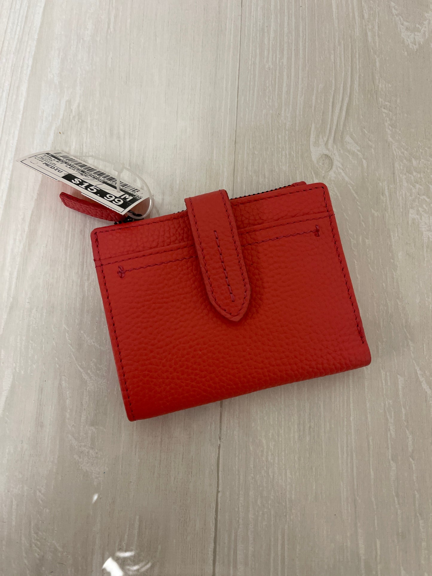 Wallet Leather By Clothes Mentor, Size: Medium