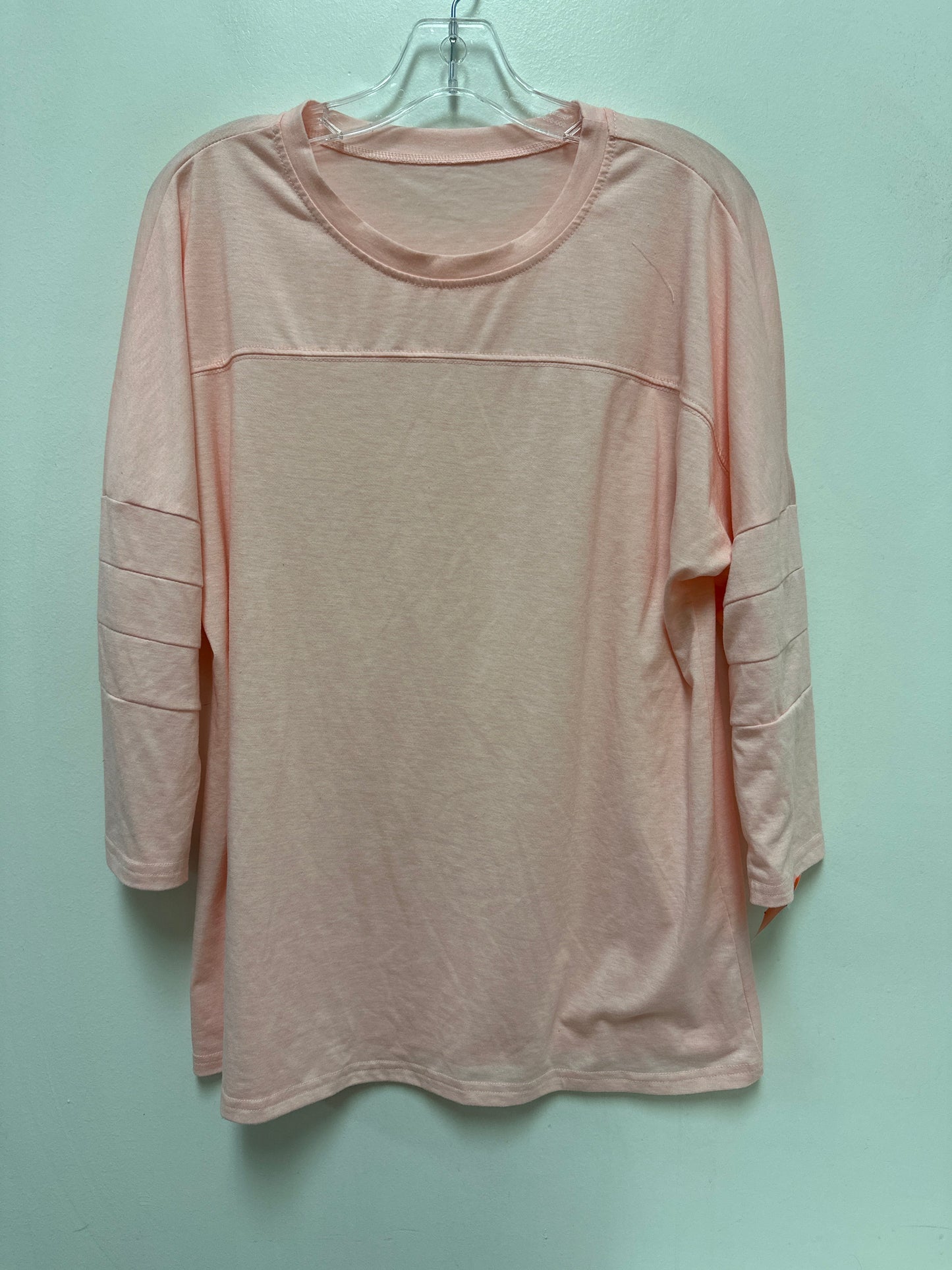 Top Short Sleeve By Clothes Mentor In Pink, Size: Xl