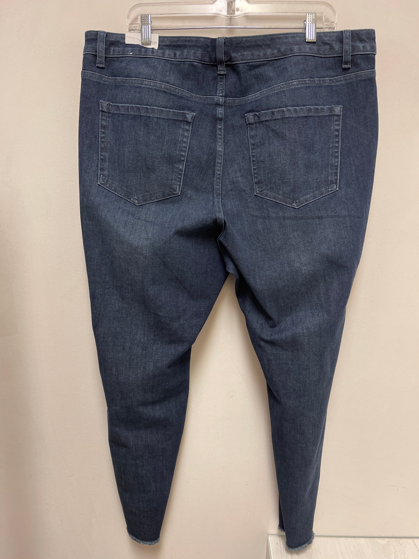 Jeans Skinny By Lane Bryant In Blue Denim, Size: 20