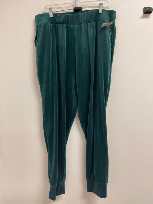 Pants Lounge By Cable And Gauge In Green, Size: 1x