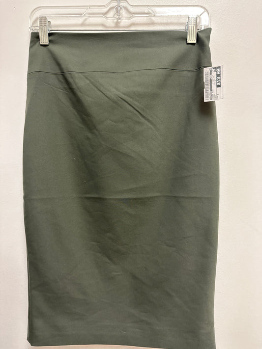 Skirt Midi By Express In Green, Size: 4