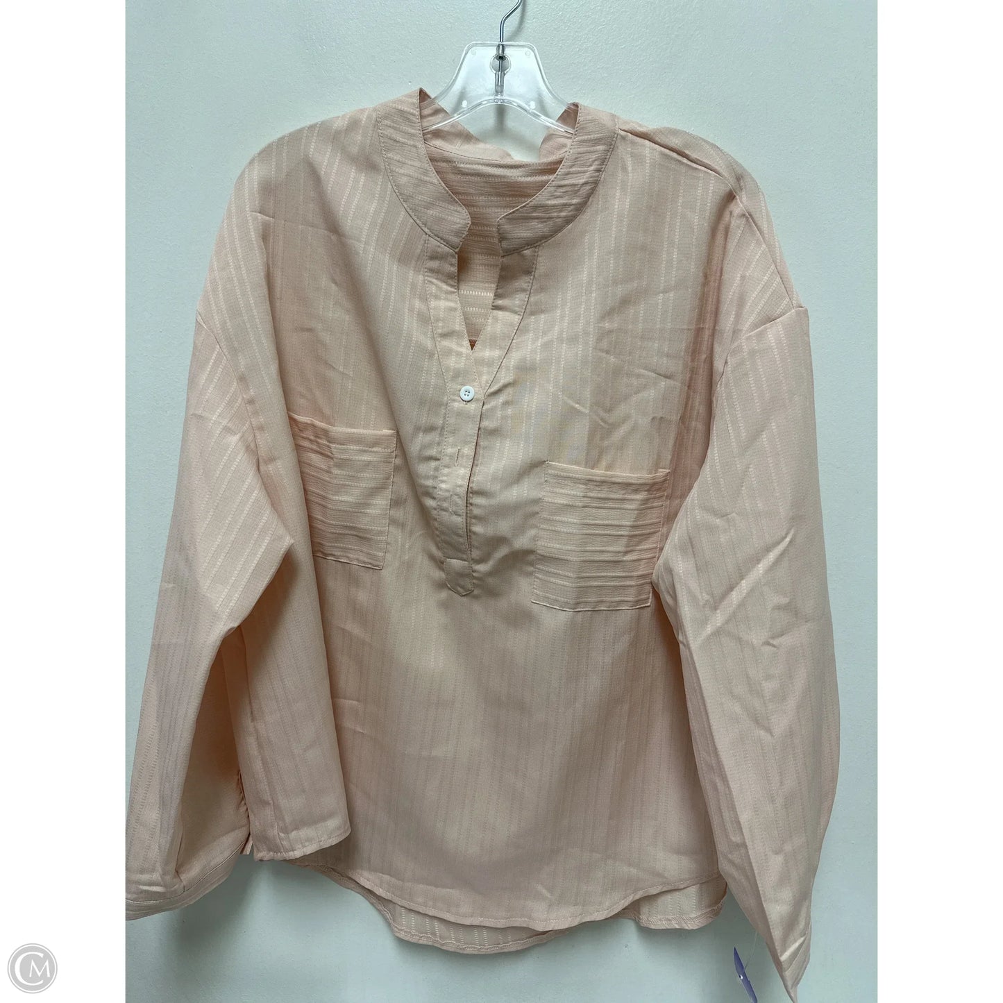 Blouse Long Sleeve By Shein  Size: 2x