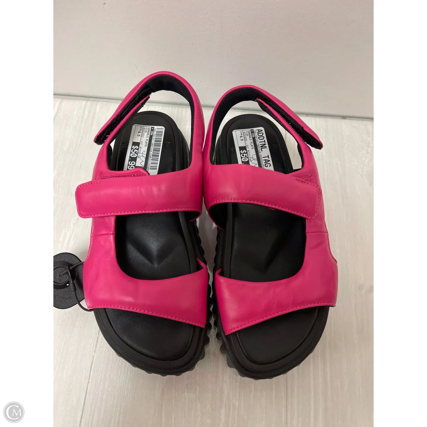 Sandals Flats By Cma In Pink, Size: 6.5
