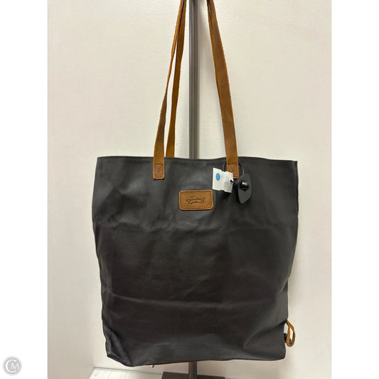 Handbag Leather By Cma, Size: Large
