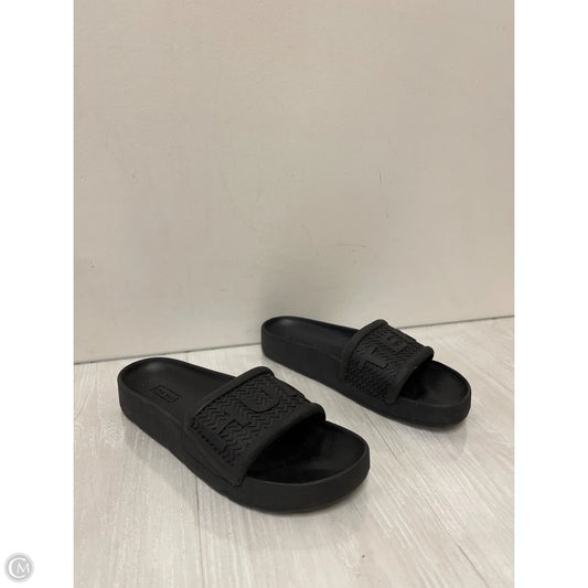 Sandals Flats By Hunter In Black, Size: 8
