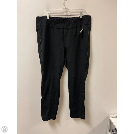Pants Lounge By J. Jill In Black, Size: 2x