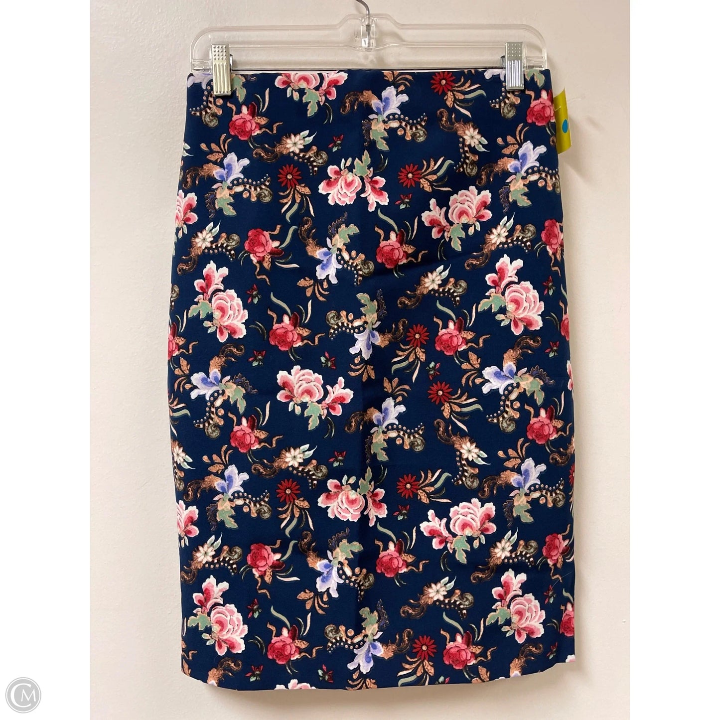 Skirt Midi By Philosophy In Floral Print, Size: 4