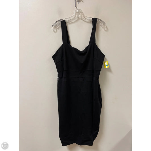 Dress Party Midi By Fashion Nova In Black, Size: 3x