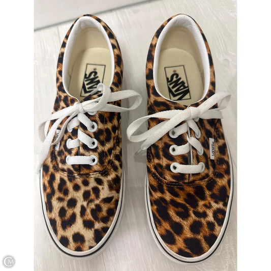 Shoes Sneakers By Vans In Animal Print, Size: 7