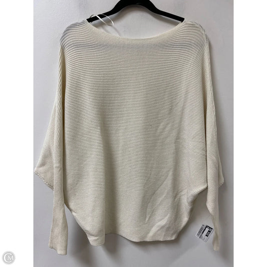 Sweater By Philosophy In Cream, Size: M