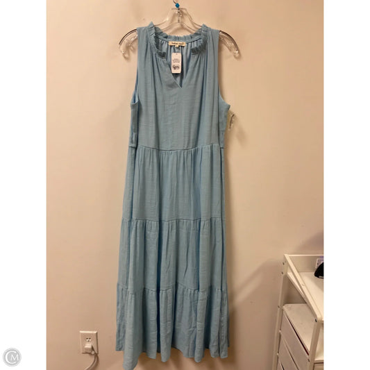 Dress Casual Maxi By Indigo Soul In Blue, Size: L