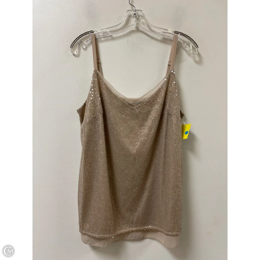 Top Sleeveless By White House Black Market In Gold, Size: M