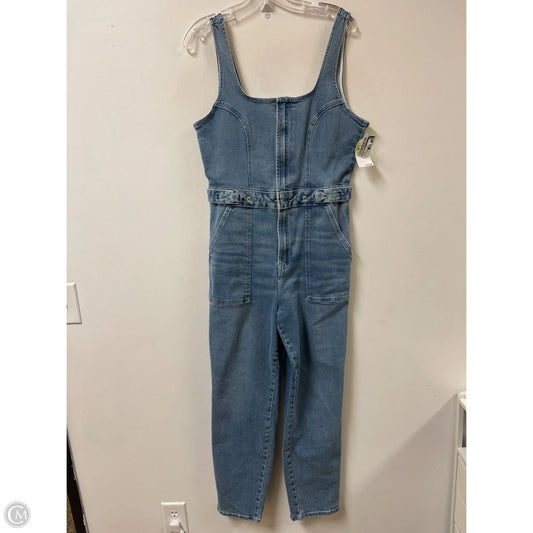 Jumpsuit By Good American In Blue Denim, Size: L
