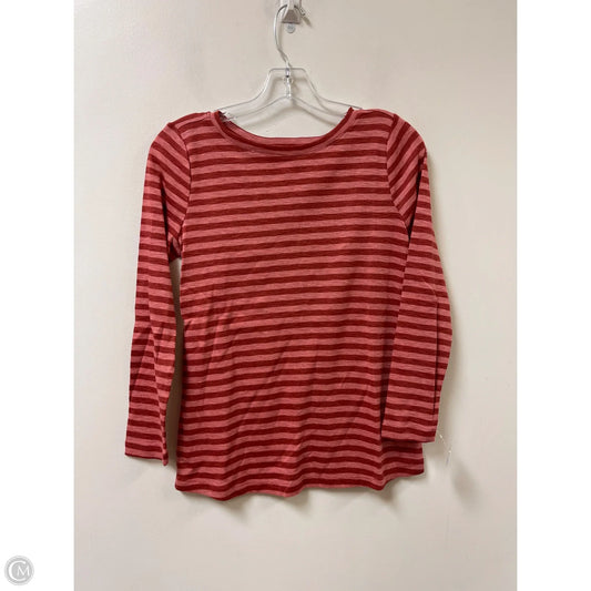 Top Long Sleeve By Nic + Zoe In Red, Size: S