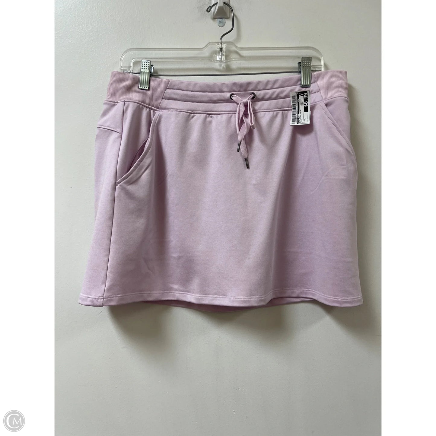 Athletic Skort By Tek Gear In Pink, Size: L
