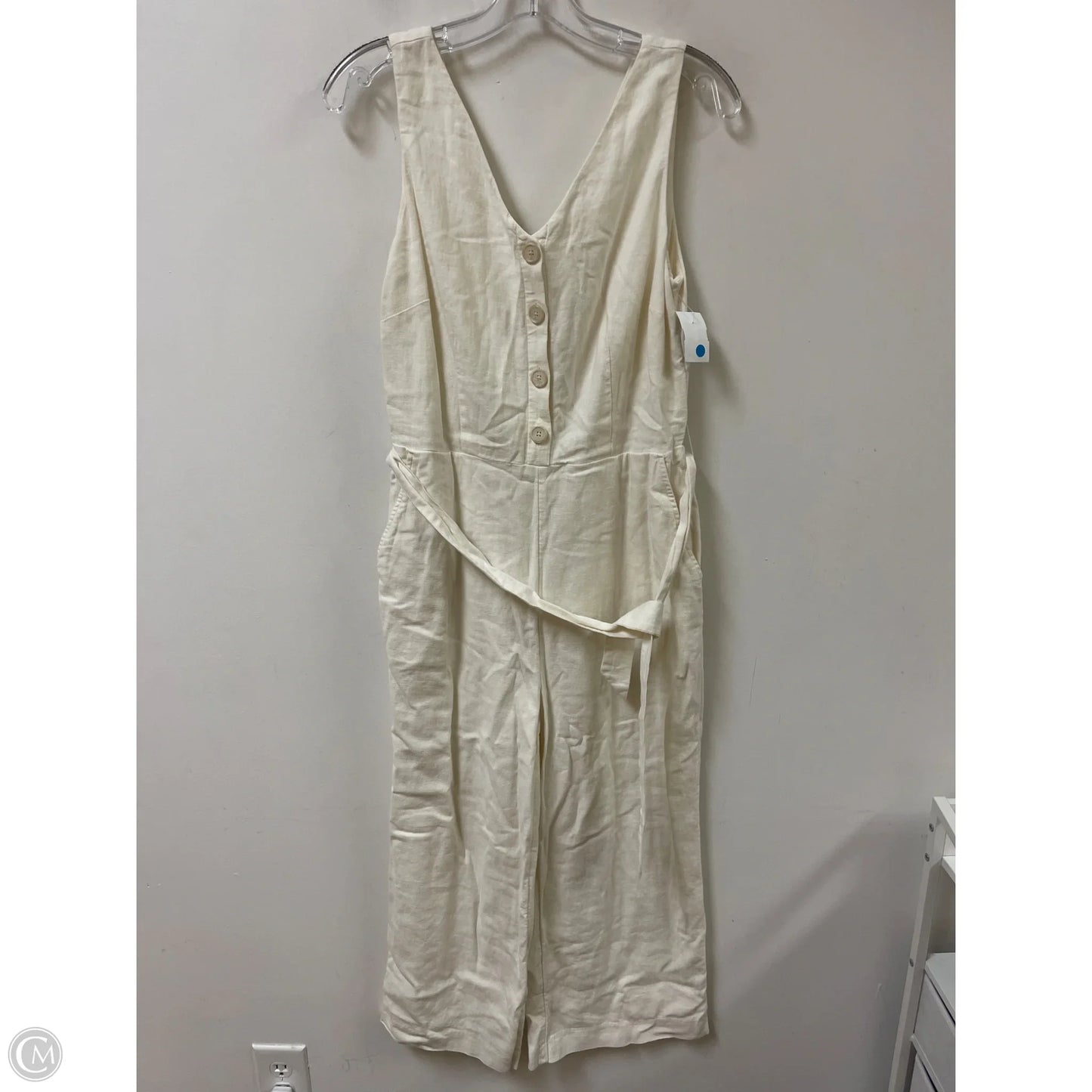 Jumpsuit By Loft In Cream, Size: S