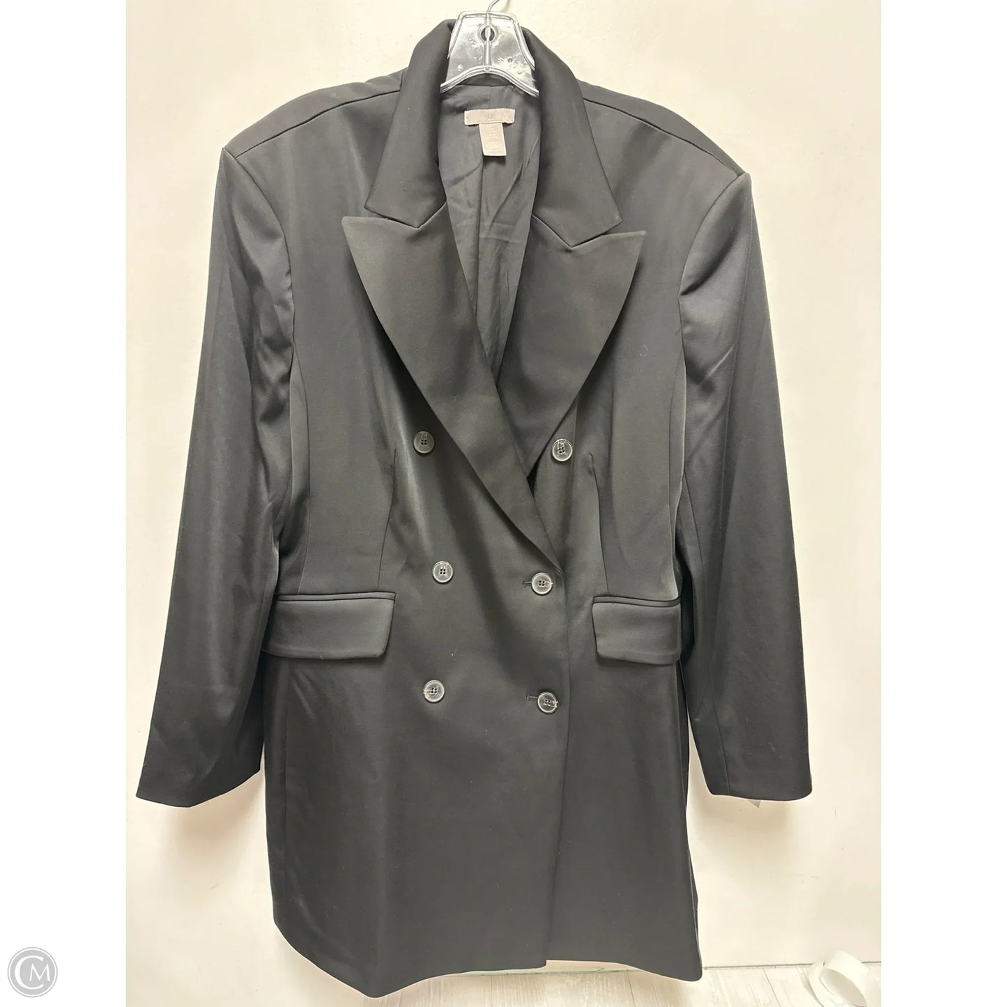 Blazer By H&m In Black, Size: Xl