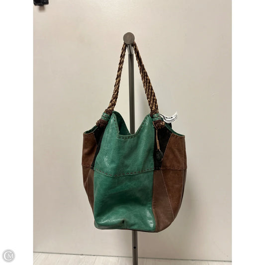 Handbag Leather By The Sak, Size: Medium
