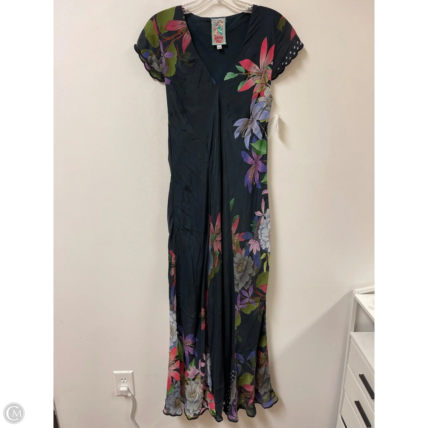 Dress Casual Maxi By Johnny Was In Multi-colored, Size: S