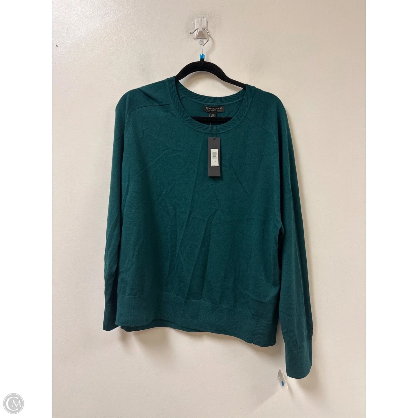 Top Sleeveless By Banana Republic In Teal, Size: 1x