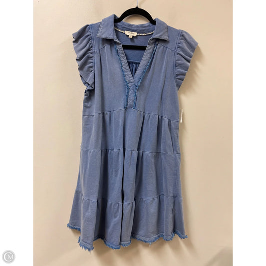 Dress Casual Short By Umgee In Blue, Size: M