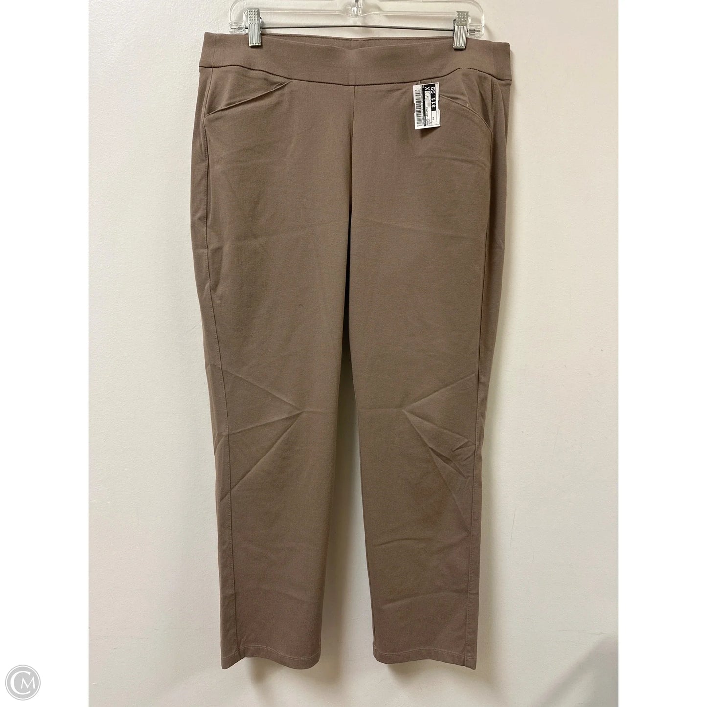 Pants Leggings By Chicos In Brown, Size: 12