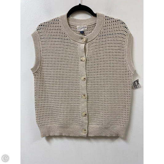 Vest Sweater By Universal Thread In Tan, Size: Xs