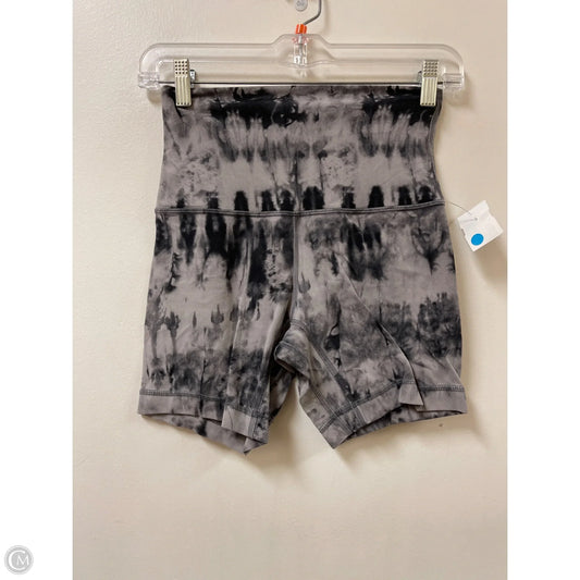 Athletic Shorts By Lululemon In Grey, Size: 6