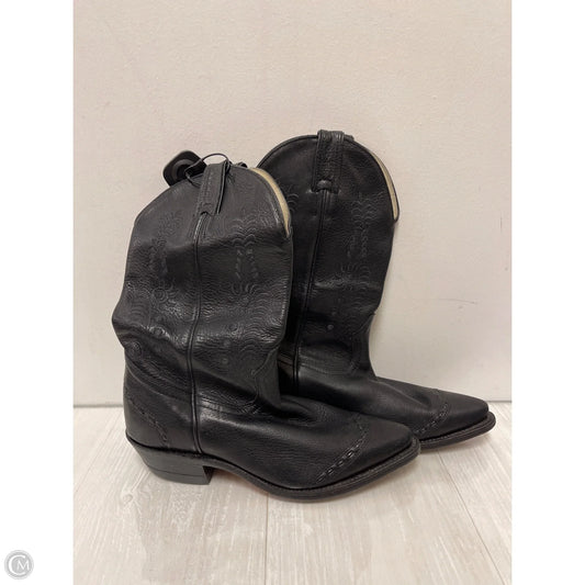 Boots Western By Clothes Mentor In Black, Size: 7.5