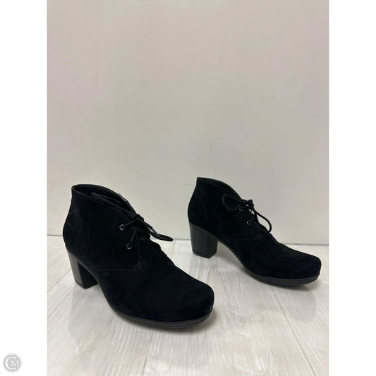 Boots Ankle Heels By Abeo In Black, Size: 9