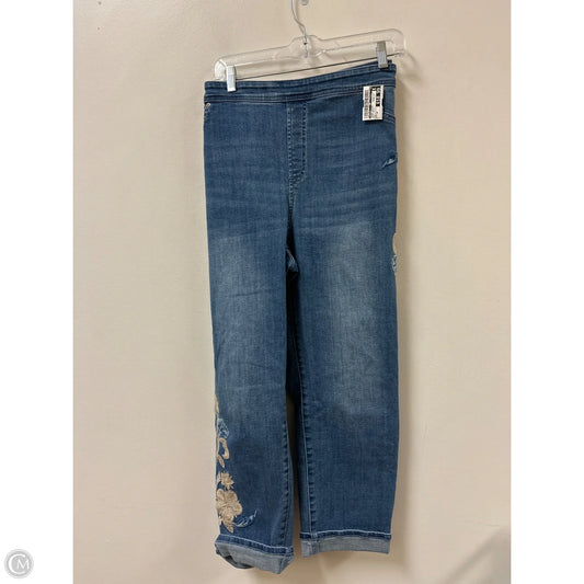 Jeans Skinny By Chicos In Blue Denim, Size: 16