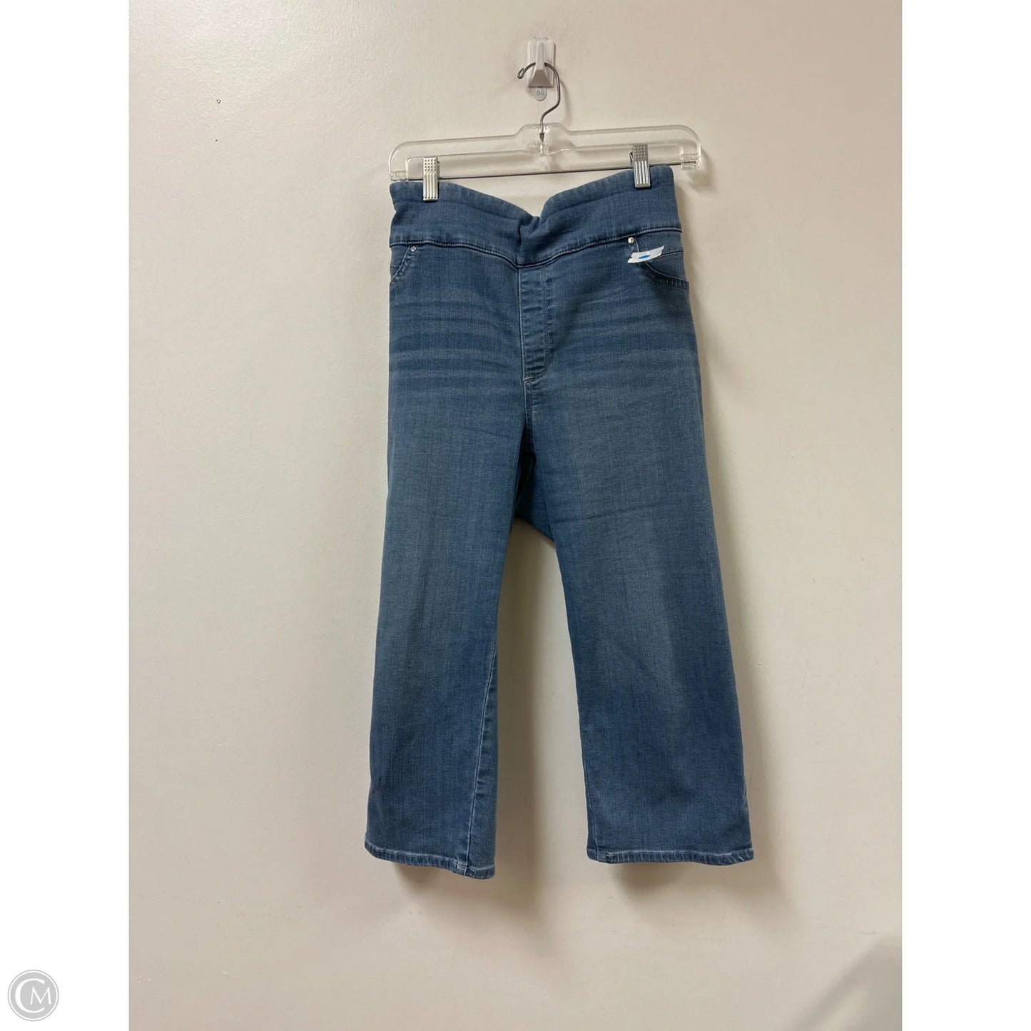 Capris By Chicos In Blue Denim, Size: 16