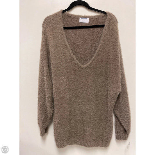 Sweater By Old Navy In Brown, Size: L