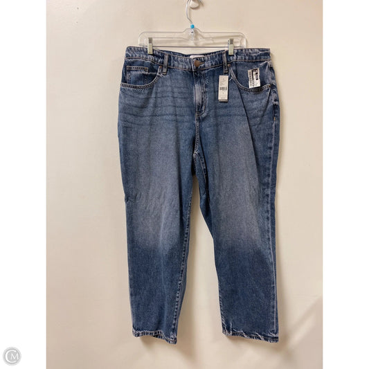 Jeans Boyfriend By Lane Bryant In Blue Denim, Size: 16