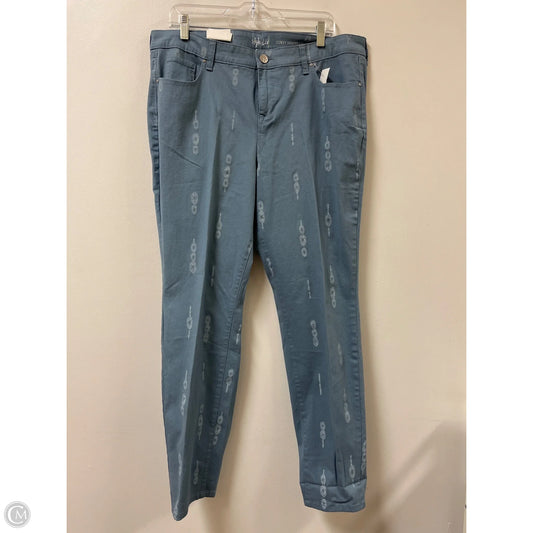 Pants Other By Style And Company In Blue, Size: 16