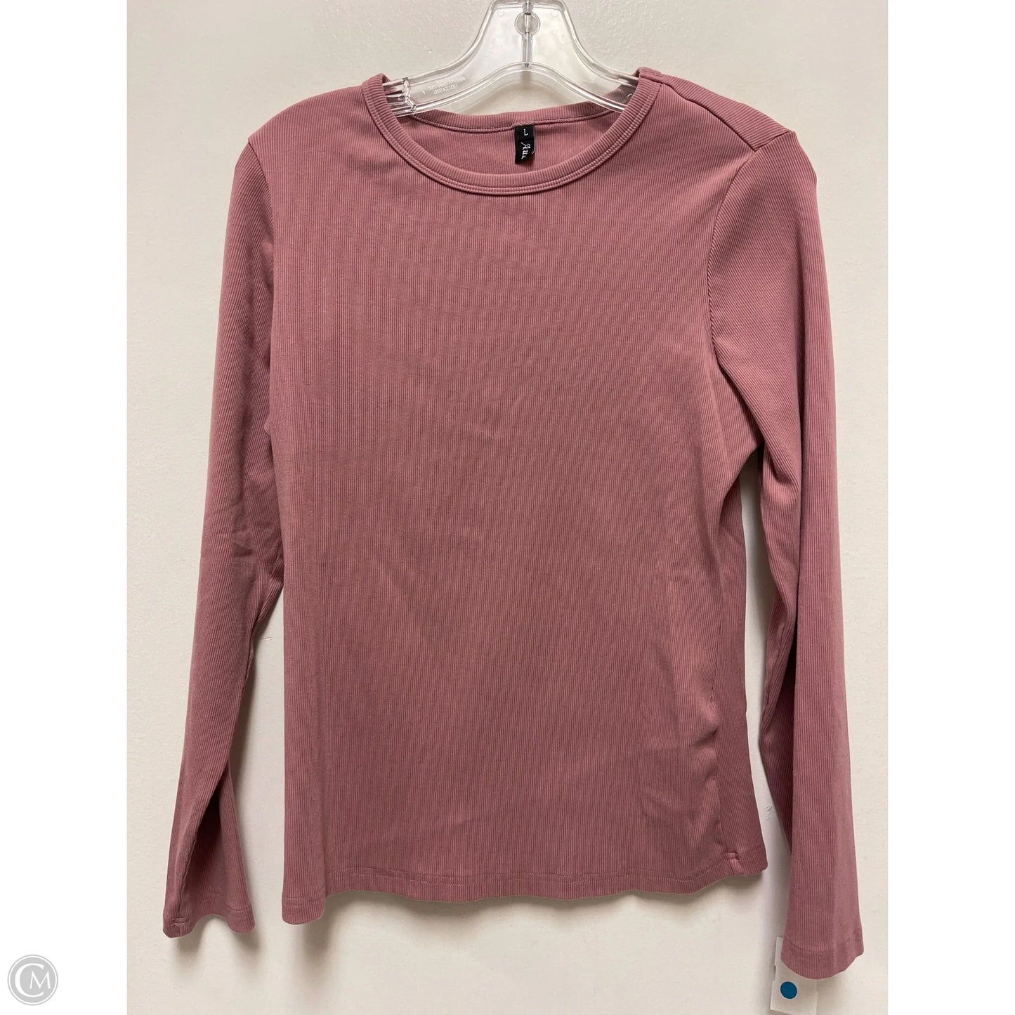 Top Long Sleeve By Clothes Mentor In Pink, Size: L
