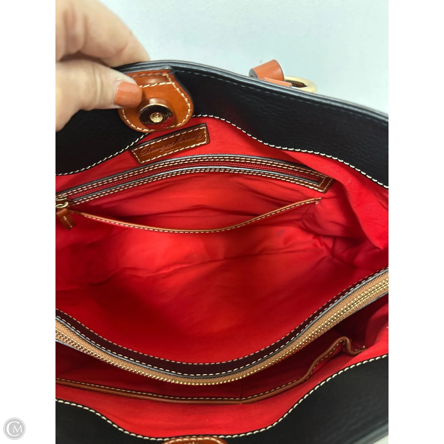 Handbag Designer By Dooney And Bourke, Size: Large