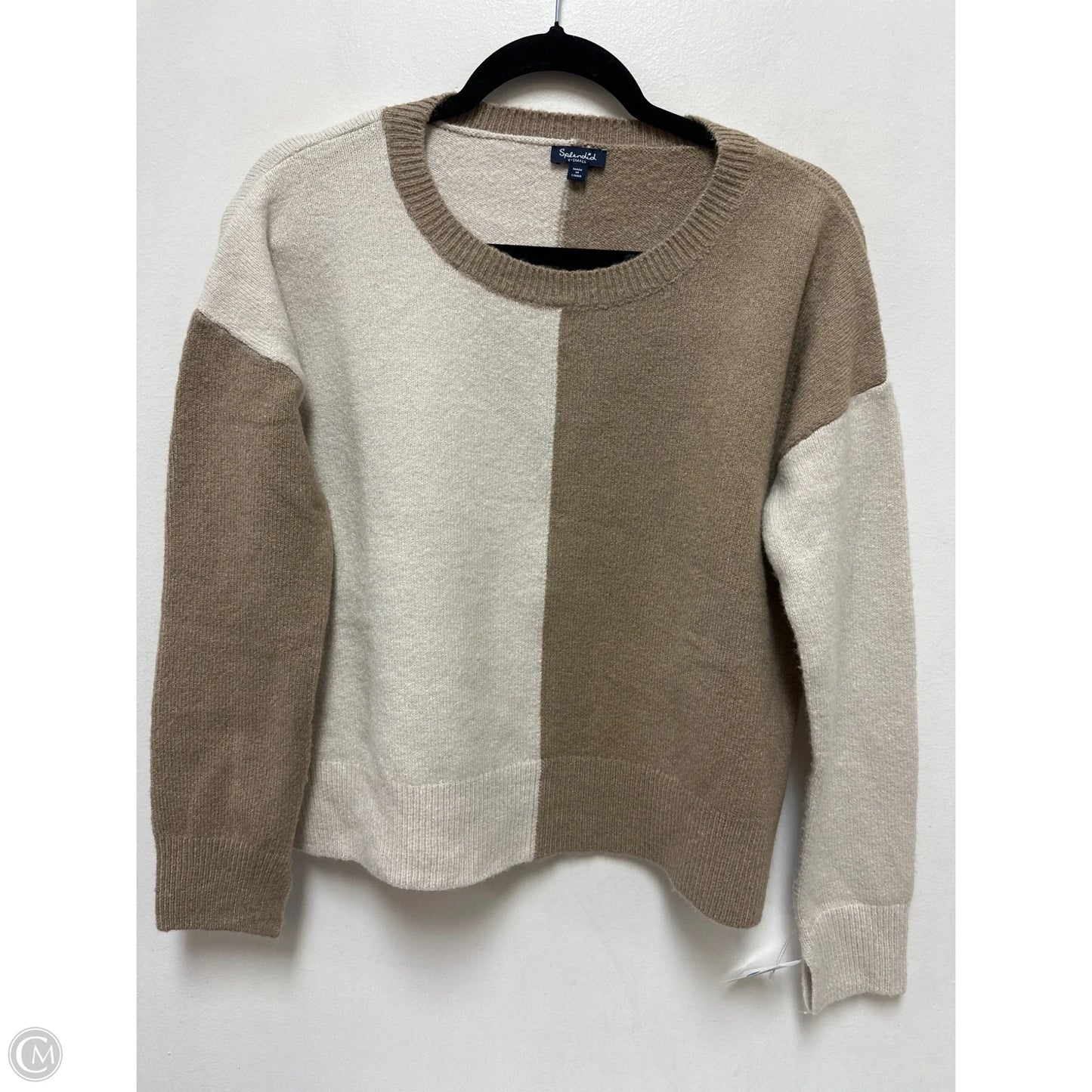 Sweater By Splendid In Tan, Size: Xs