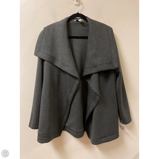 Sweater Cardigan By Spanx In Grey, Size: L