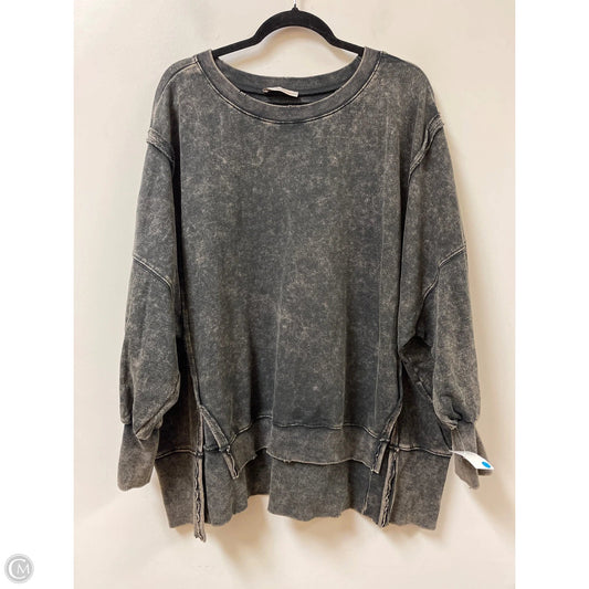 Sweater By Zenana Outfitters In Black, Size: M